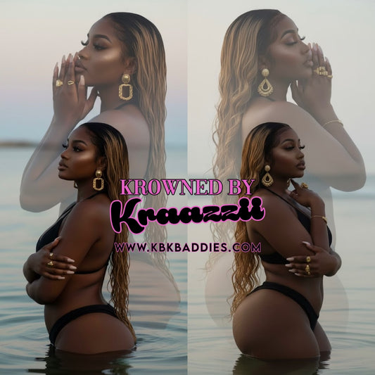 HONEY - NEW 13x6 HD BlackRoot/#27HoneyBlonde Straight Frontal Wig