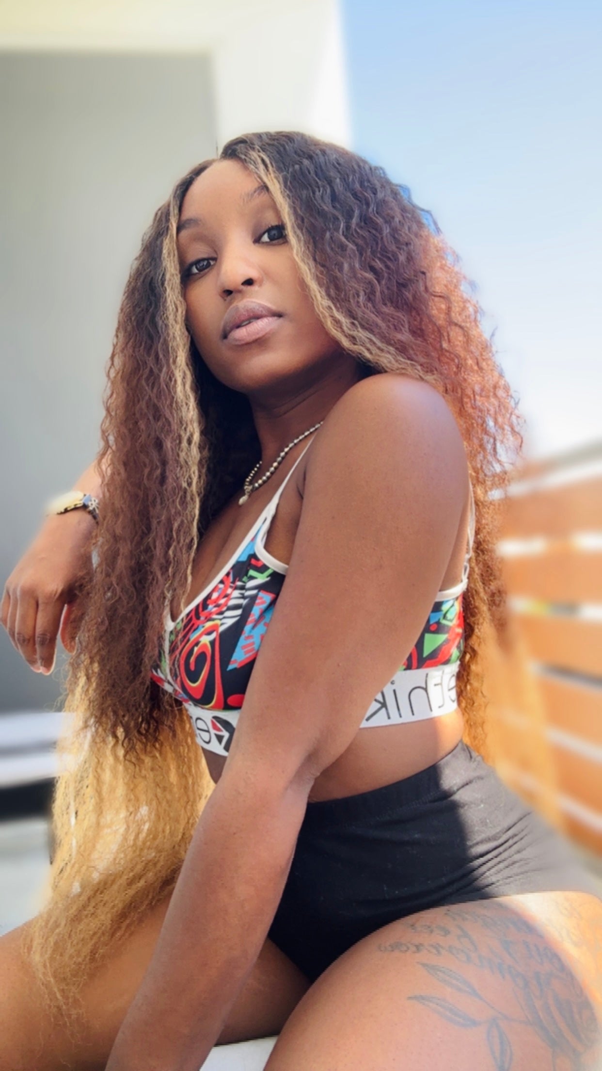 NEW 13x6 HD Deep Curly “Baddie Ombré” 3-Tone Frontal Wig