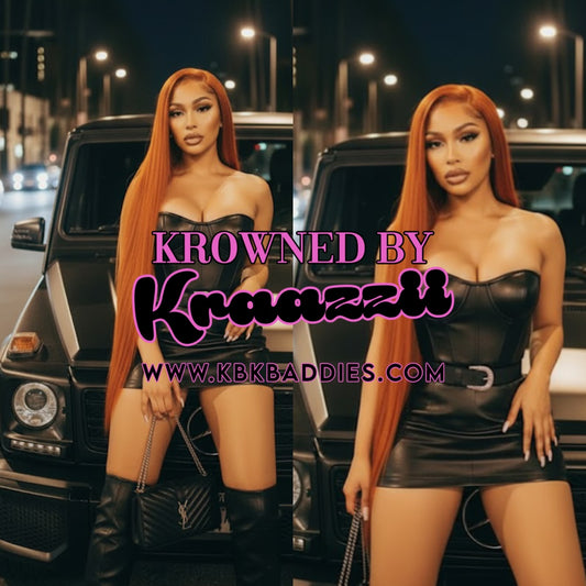 BLAZE - NEW 13x6 Straight Ginger Frontal Wig