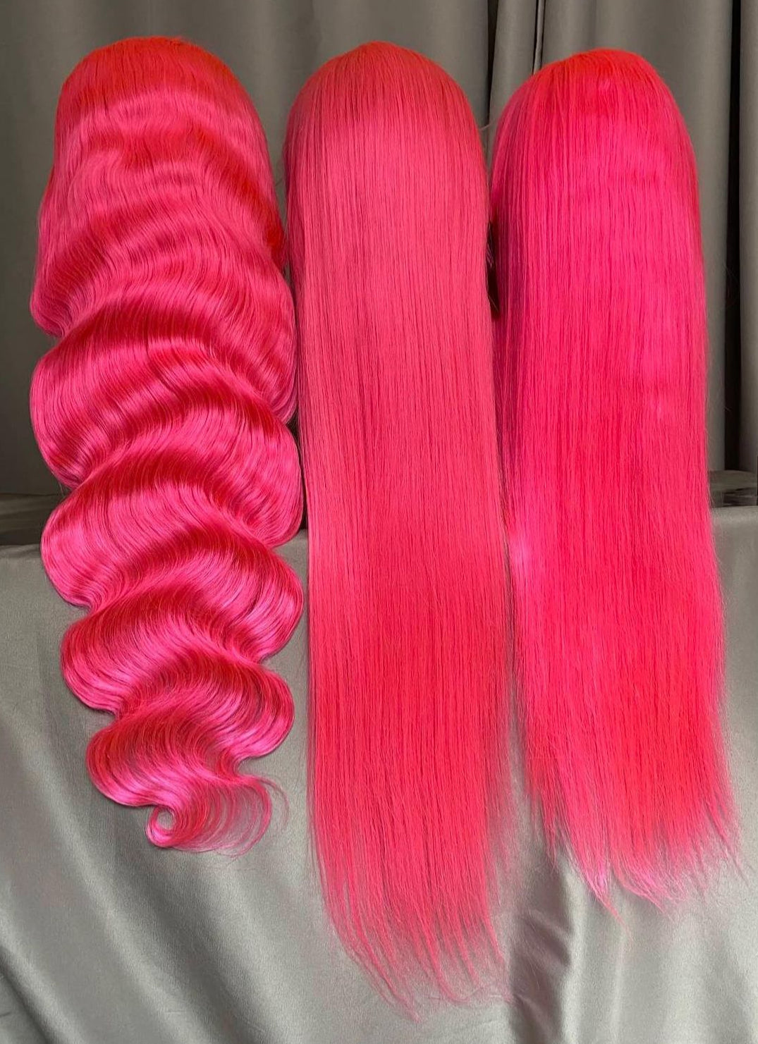 NEW 13x6 HD Straight “Neon Pink Hottie” Frontal Wig