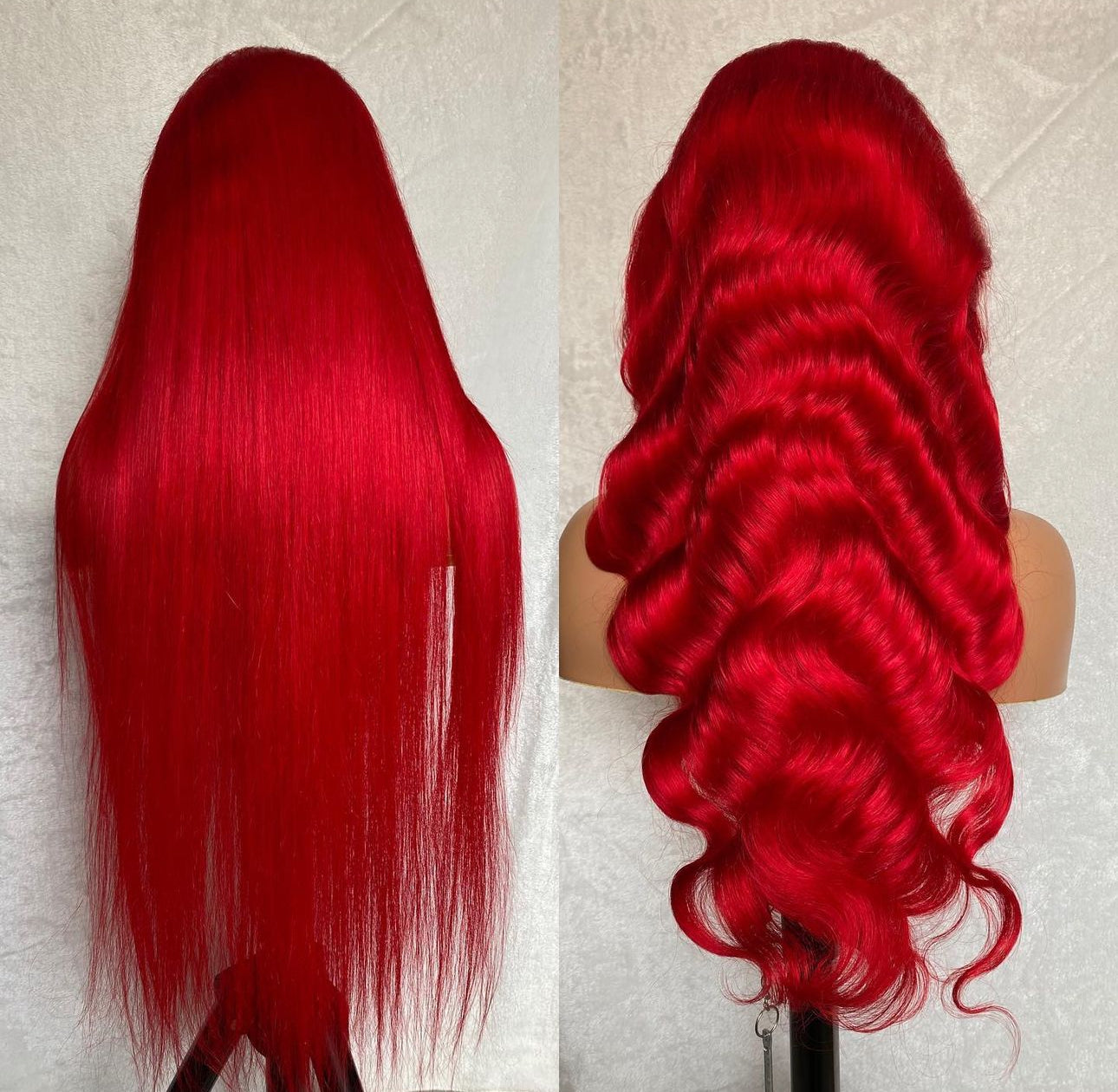 PASSION - NEW 13x6 Straight Ruby Red Frontal Wig