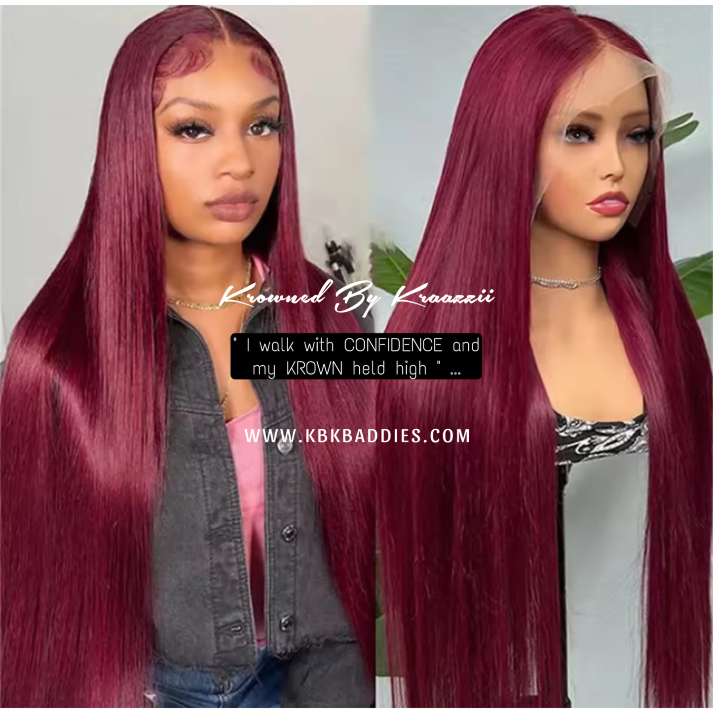 NEW 13x6 HD 99J “Fine Like Wine” Straight Frontal Wig
