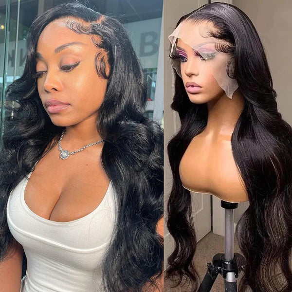 NEW 13x6 HD Black Bodywave Frontal Wig