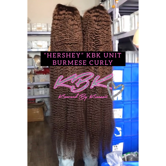 HERSHEY (Straight HD Chocolate Brown Lace Wig)