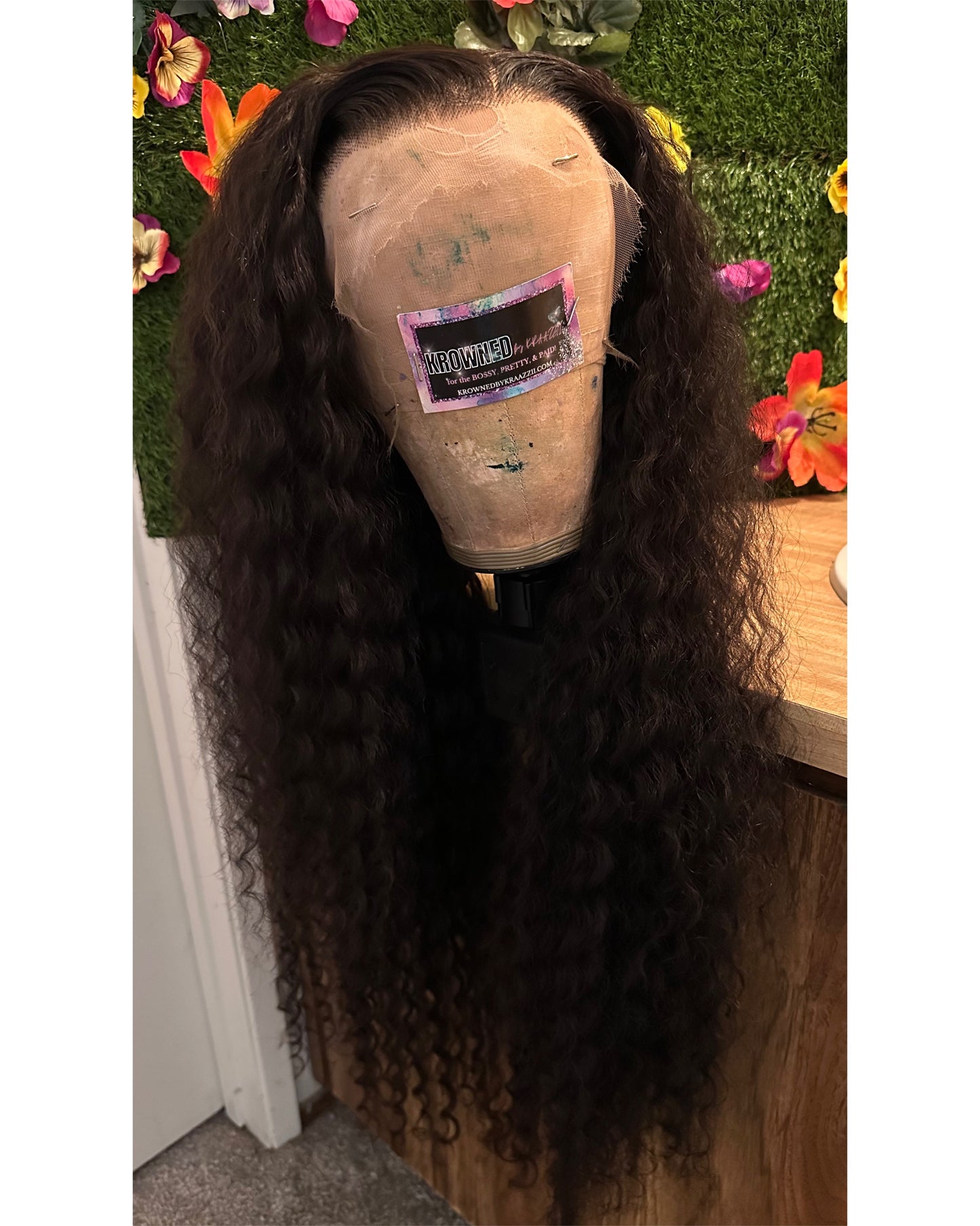 NEW 13x6 HD Black Deepwave Frontal Wig