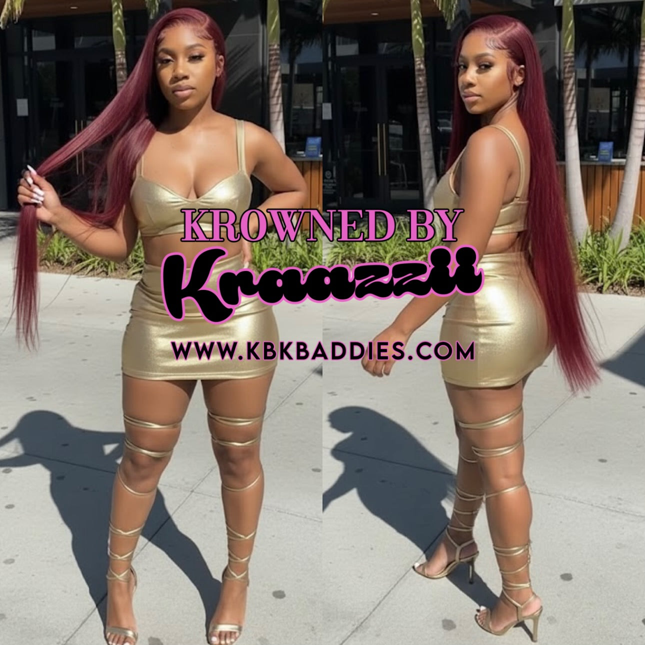 SIREN - NEW 13x6 Straight 99j Burgundy Frontal Wig