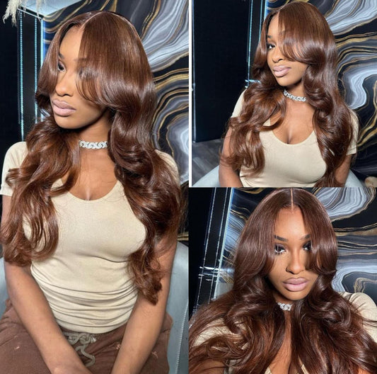 NEW 13x4 Straight “Hot Cocoa” Frontal Wig