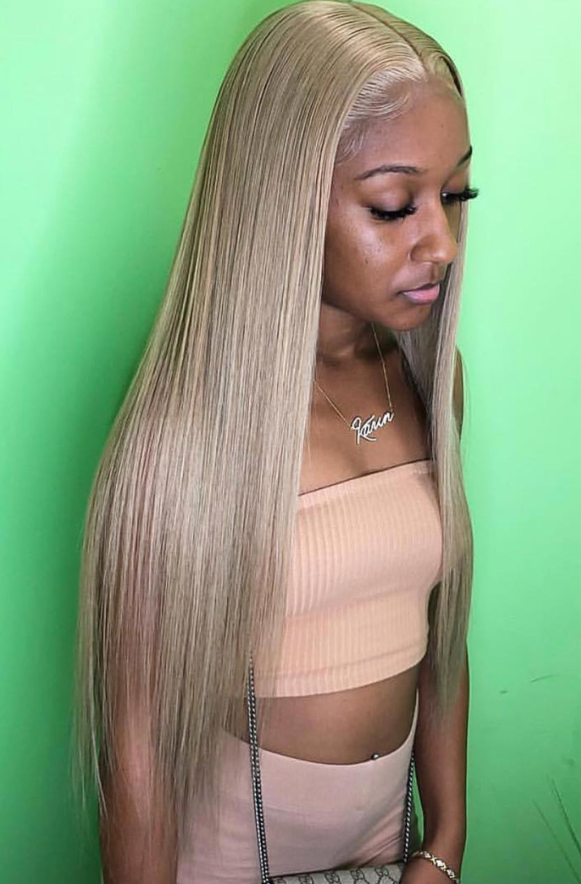 NEW 13x4 Straight “Honey Brown” Frontal Wig