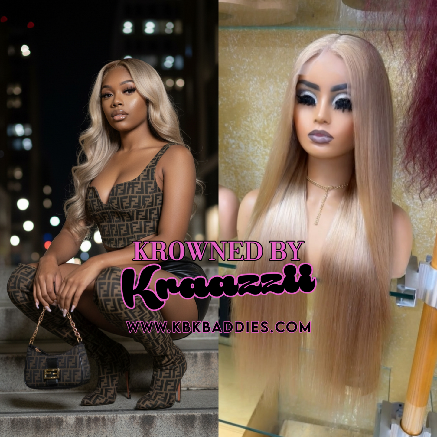 DIVINE - NEW 13x6 HD Straight “Honey Blonde” Frontal Wig