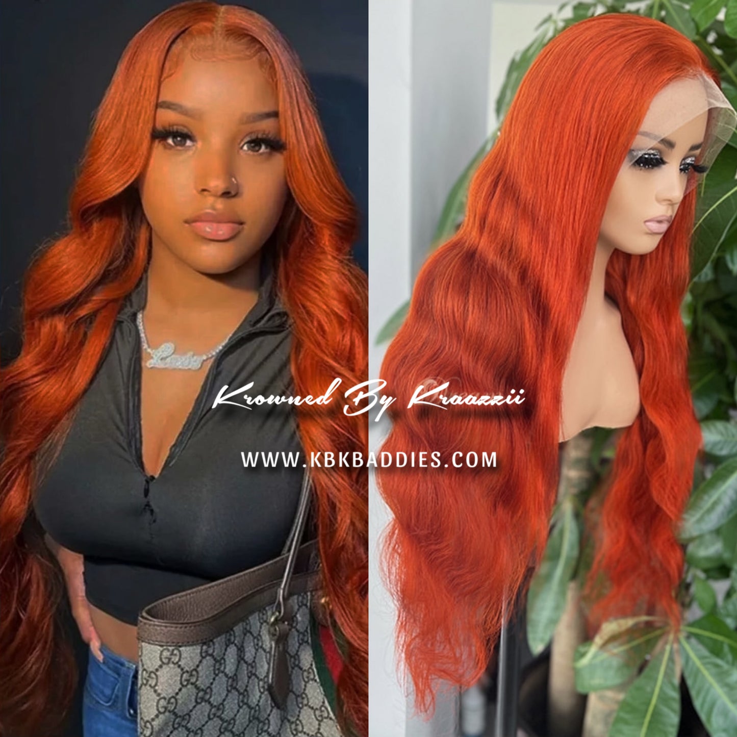 NEW 13x4 Bodywave “Ginger Hottie” Unit