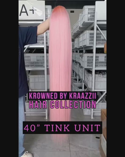 TINK (Straight Transparent Light Pink Lace Wig)